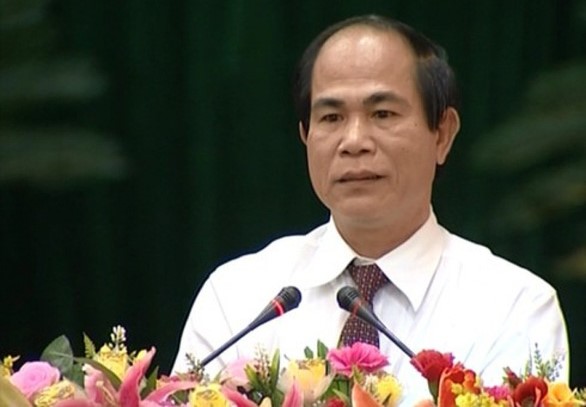 Vo Ngoc Thanh, former chairman of Gia Lai province. Photo courtesy of Gia Lai newspaper.