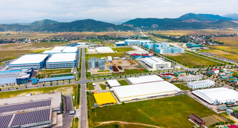 VSIP Nghe An Industrial Park within Dong Nam Nghe An Economic Zone. Photo courtesy of Nghe An newspaper.