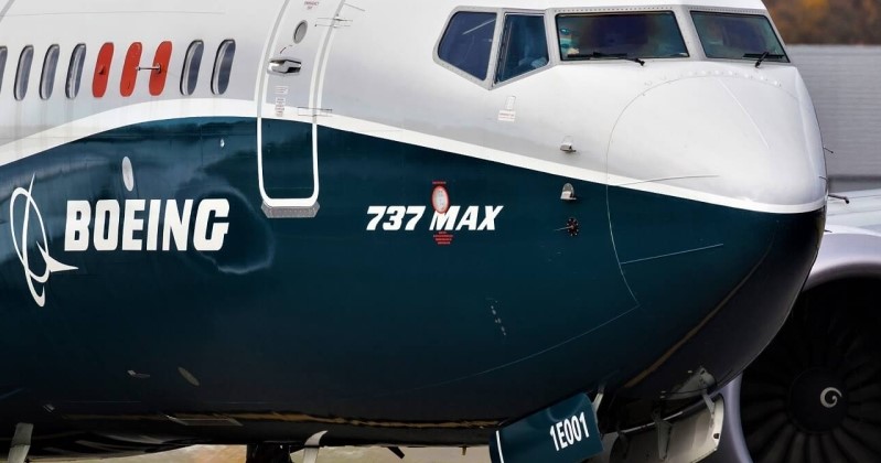 A Boeing 737 MAX plane. Photo courtesy of Aerotime.