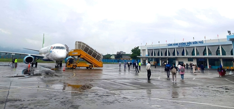 Dien Bien Phu Airport in Dien Bien province is the only airport in the northwestern region. Photo courtesy of Young people newspaper.