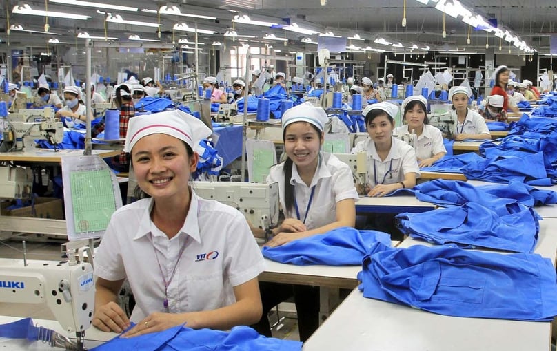 A Vinatex garment factory. Photo courtesy of the corporation.