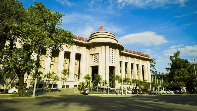State Bank of Vietnam headquarters in Ly Thai To street, Hanoi. Photo courtesy of the central bank.