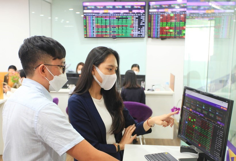 Vietnam’s stock market saw a downtrend during the week. Photo by The Investor/Gia Huy.