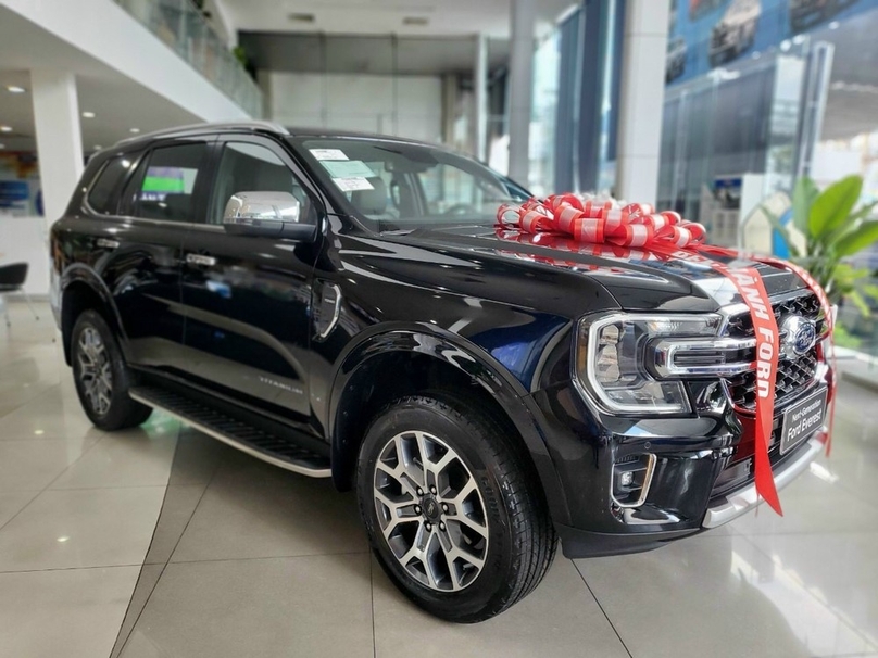 A Ford Everest SUV at a dealership in Ho Chi Minh City. Photo courtesy of Binh Tan Ford.
