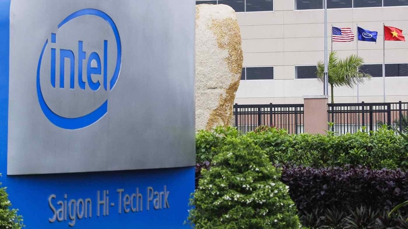 With a total investment of over $1.5 billion to date, Intel Products Vietnam (IPV) in HCMC is the largest U.S. high-tech investment in Vietnam. Photo courtesy of Young People newspaper.
