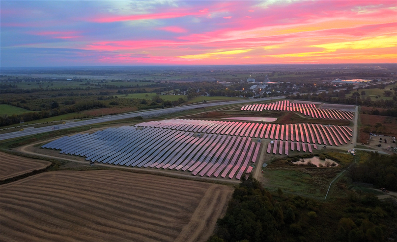 A Vesper Energy solar farm in the U.S. Photo courtesy of the company. 