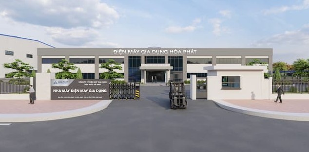 Illustration of Hoa Phat Appliance factory in Ha Nam province, northern Vietnam. Photo courtesy of Hoa Phat Group.