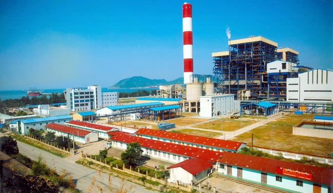 Formosa's thermal power plant in Ha Tinh province, central Vietnam. Photo courtesy of the company.
