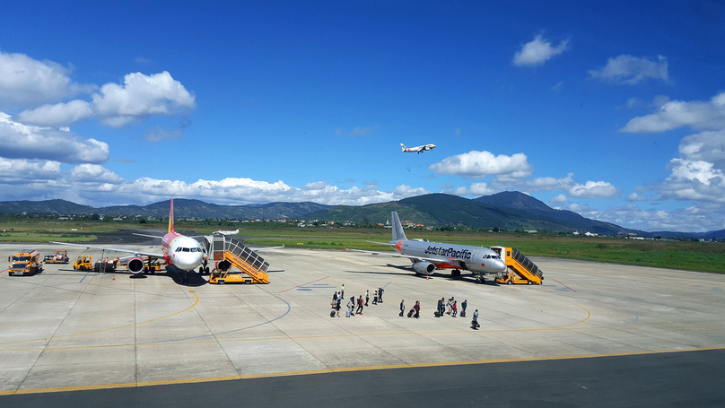 Lien Khuong Airport in Lam Dong province, Central Highlands. Photo courtesy of Airports Corporation of Vietnam.