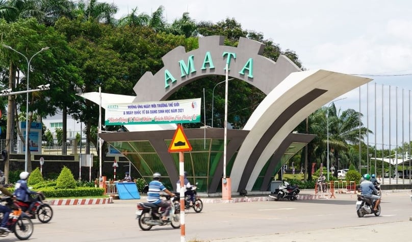 Amata City Bien Hoa industrial park in Dong Nai province, southern Vietnam. Photo courtesy of the company.