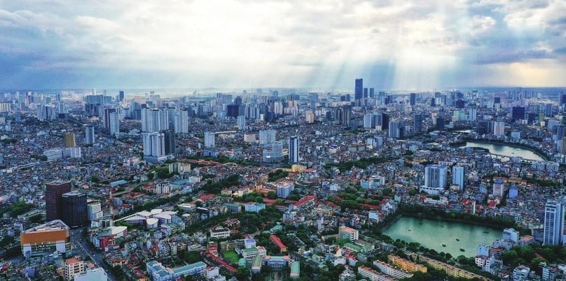 High-rise buildings in Hanoi. Photo courtesy of Zing magazine.
