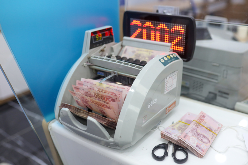 Liquidity in the Vietnamese banking system remains ample, the central bank says. Photo by The Investor/Trong Hieu.