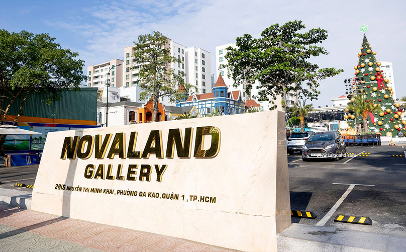 Novaland Gallery, a center to introduce the corporation's key projects and NovaGroup's business ecosystem, at 2bis Nguyen Thi Minh Khai street, District 1, HCMC. Photo courtesy of Novaland.