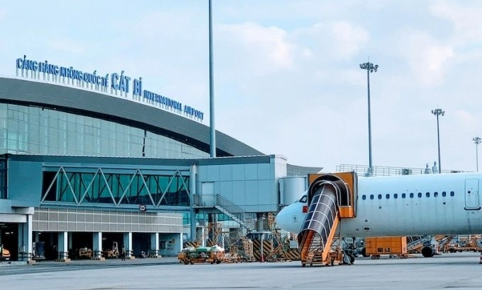 Cat Bi airport in Hai Phong city, northern Vietnam. Photo courtesy of the airport.