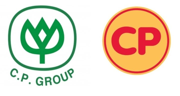 The logos of C.P. Group and CP Vietnam. Photo courtesy of the group.