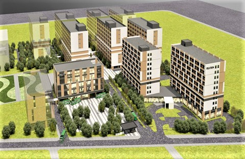 An artist’s impression of Pegatron Vietnam’s housing project for employees in Hai Phong, northern Vietnam. Photo courtesy of Hai Phong Economic Zone Authority.
