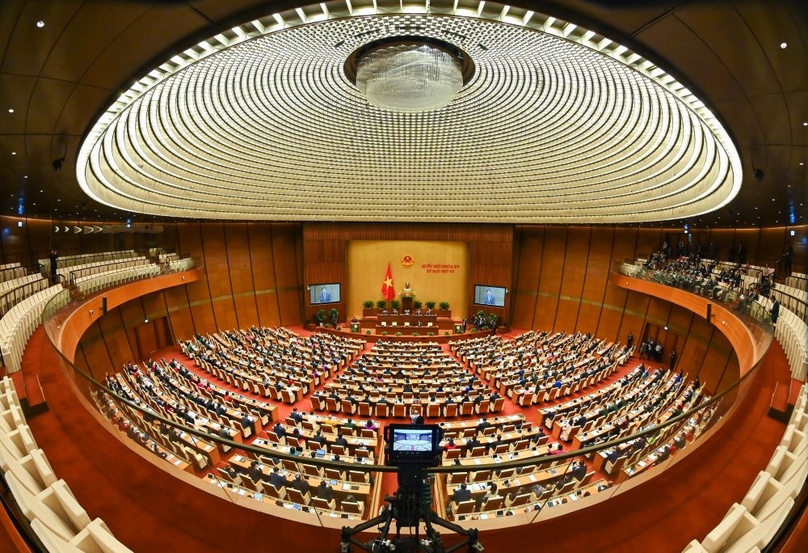 The National Assembly's year-end meeting opens on October 20, 2022 in Hanoi. Photo courtesy of the legislative body.