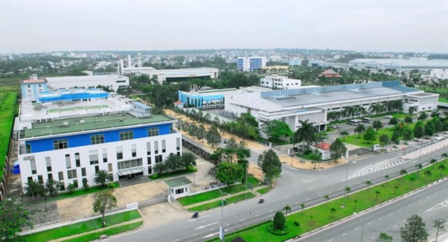 An aerial view of Saigon High Tech Park in HCMC. Photo courtesy of the park.