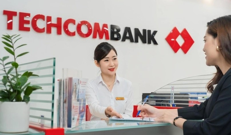 A transaction office of Techcombank. Photo courtesy of the bank.