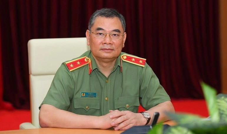 Lieutenant General To An Xo, spokesperson of the Ministry of Public Security. Photo courtesy of the ministry.