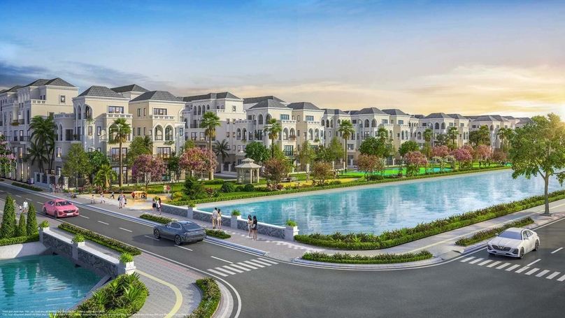 An illustration of the Vinhomes Ocean Park 2 - The Empire project. Photo courtesy of Vinhomes.