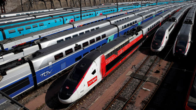 France's TGV trains were Europe's first high-speed service. Photo courtesy of CNN.