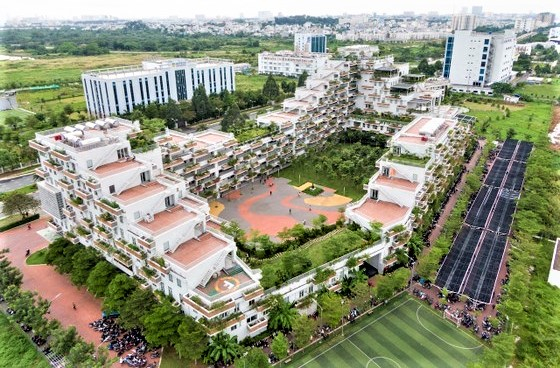 FPT University in Saigon Hi-Tech Park in HCMC. Photo courtesy of Saigon Liberation newspaper.