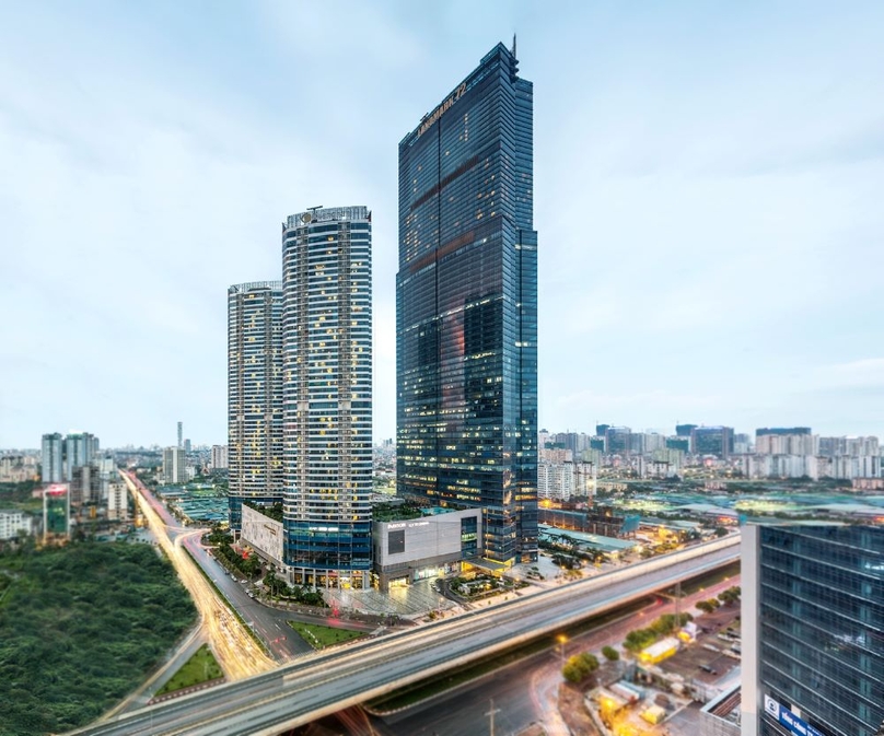 InterContinental Hanoi Landmark72 in Hanoi. Photo courtesy of Vietnam News Agency.