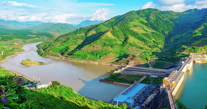 Son La hydropower plant in Son La province, northern Vietnam. Photo courtesy of the plant.