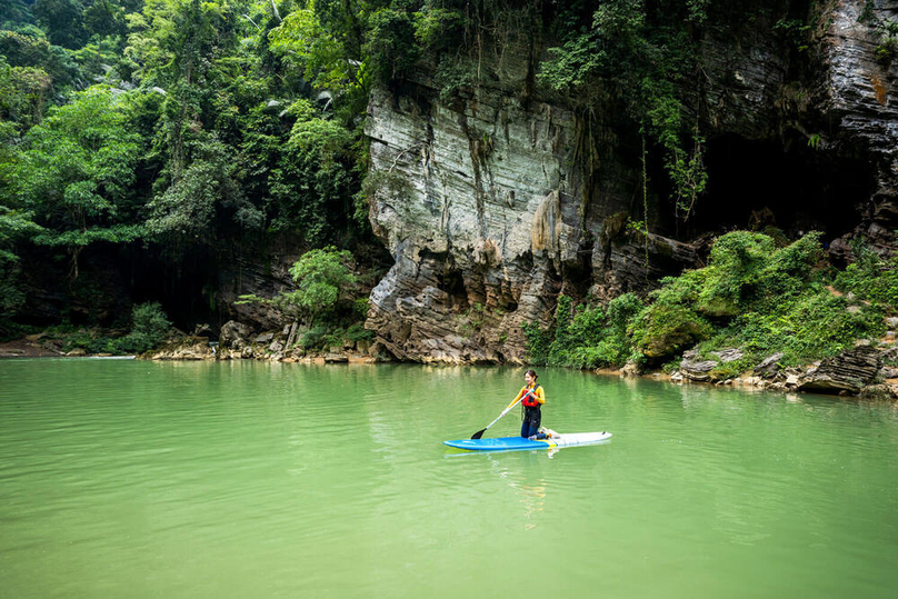 Oxalis's survey and testing will only be carried out when flooding occurs. Photo courtesy of Oxalis Adventure Tours.