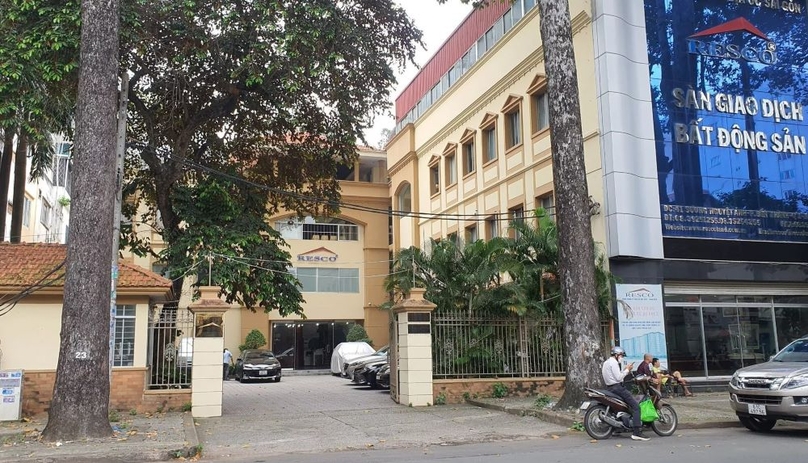 Saigon Real Estate Corporation's (Resco) headquarters in District 1, HCMC. Photo courtesy of Viet People newspaper.