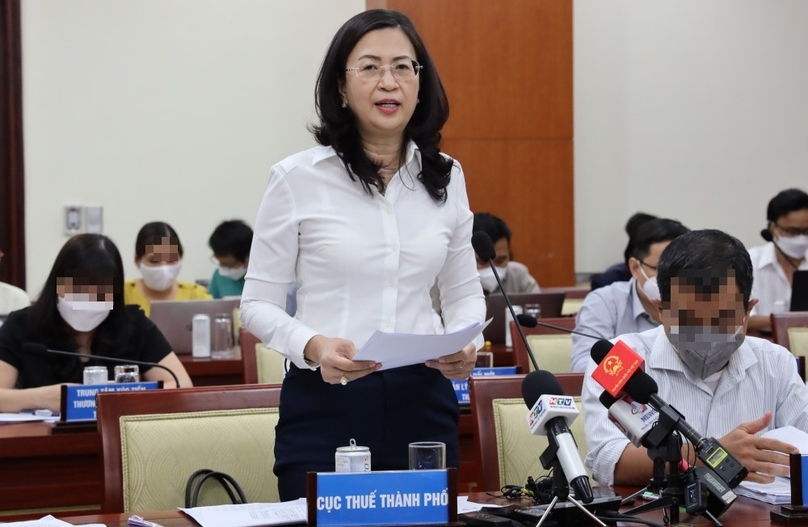 Nguyen Thi Bich Hanh, deputy director of the Ho Chi Minh City Tax Department. Photo courtesy of Viet People newspaper.