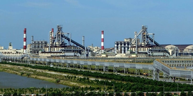 The Formosa Ha Tinh Steel Corporation's steel plant in Ha Tinh province, central Vietnam. Photo courtesy of the company.