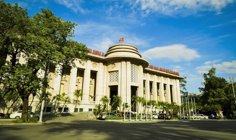State Bank of Vietnam's headquarters in Hoa Kiem district, Hanoi. Photo courtesy of the bank.