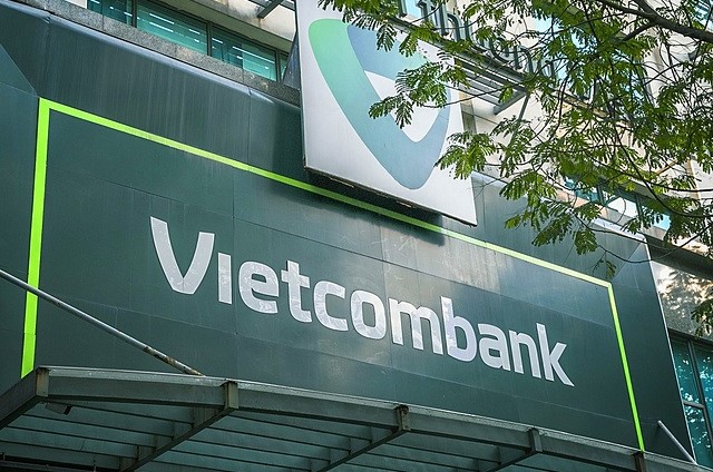 Logo of Vietcombank, a 'Big 4' lender in Vietnam. Photo courtesy of the bank.