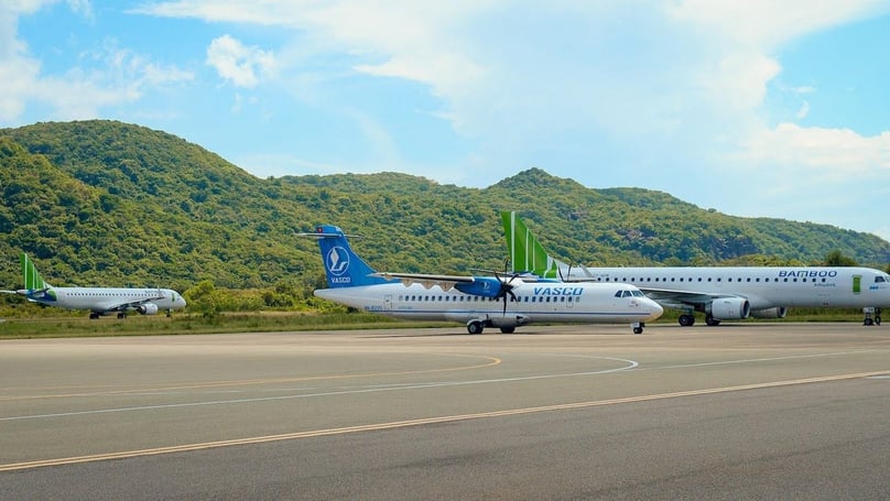 Con Dao airport in Ba Ria-Vung Tau province, southern Vietnam. Photo courtesy of Vietnam News Agency.