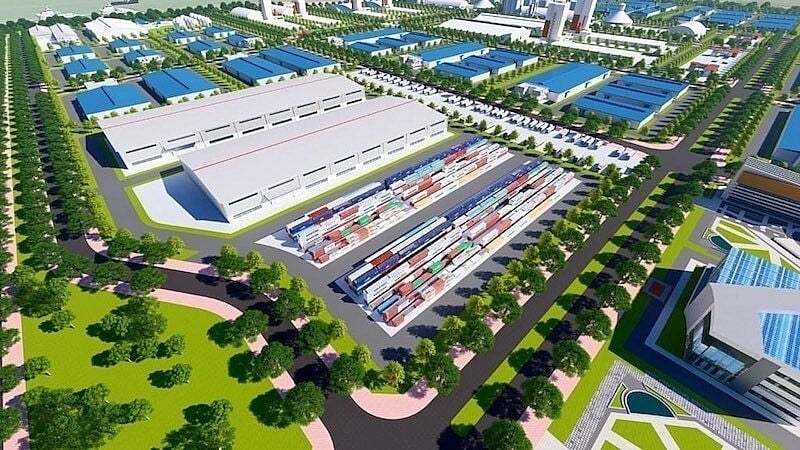 An artist’s impression of Tan Tap Industrial Park in Long An province, southern Vietnam. Photo courtesy of the IP developer. 