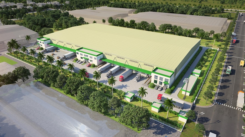 An artist's impression of Sembcorp Logistics Park in Quang Ngai province, central Vietnam. Photo courtesy of the company.