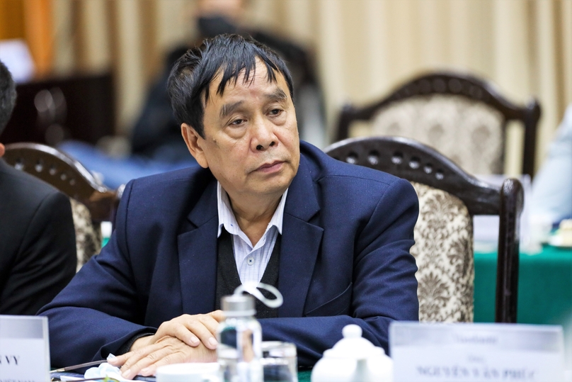 Nguyen Van Vy, vice chairman of Vietnam Energy Association. Photo by The Investor/Trong Hieu.