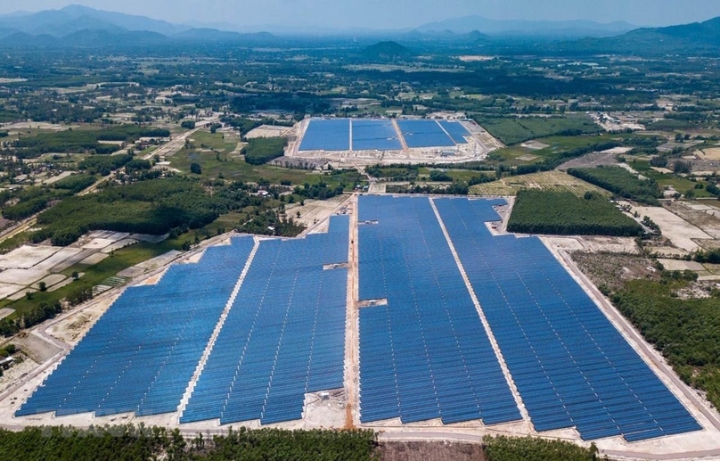 The Cat Hiep solar farm in Binh Dinh province, central Vietnam. Photo courtesy of GreenYellow Vietnam