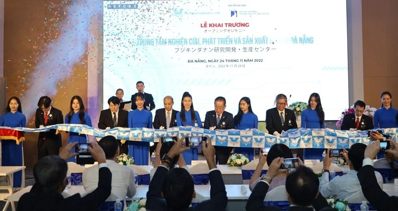 Da Nang Fujikin Research, Development and Production Center is inaugurated in Danang city on November 24, 2022. Photo courtesy of the center.