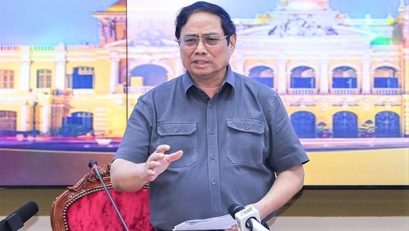 Prime Minister Pham Minh Chinh. Photo courtesy of the government's portal.