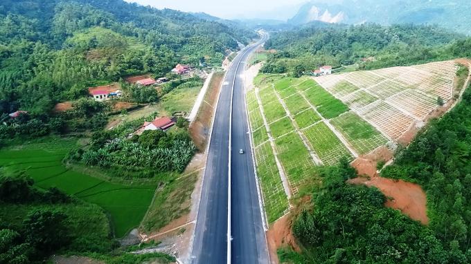 A North-South Expressway section. Photo courtesy of VnEconomy 