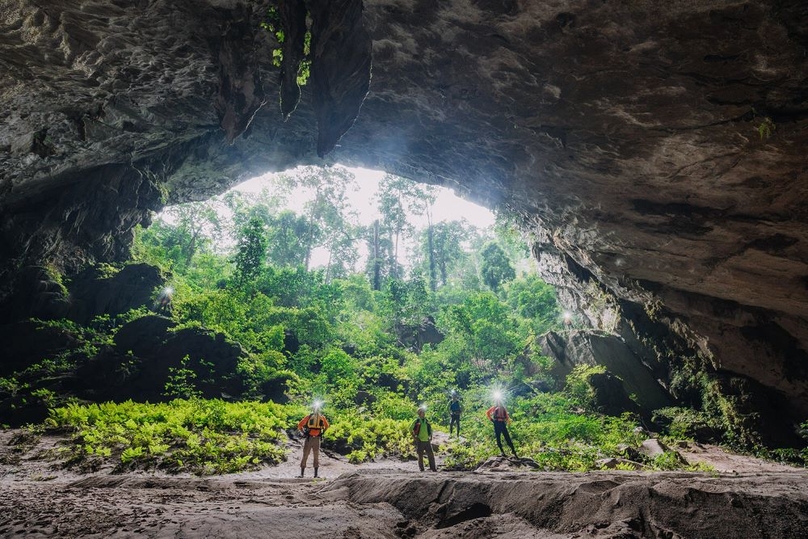 Dai Cao cave in the Phong Nha-Ke Bang National Park, Quang Binh province, central Vietnam. Photo courtesy of Oxalis.