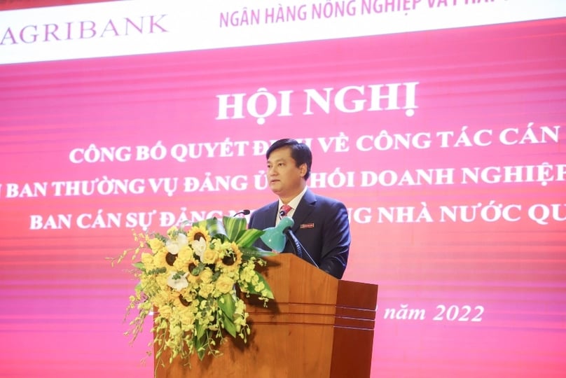 Pham Toan Vuong, Agribank's newly-appointed general director. Photo courtesy of the bank.