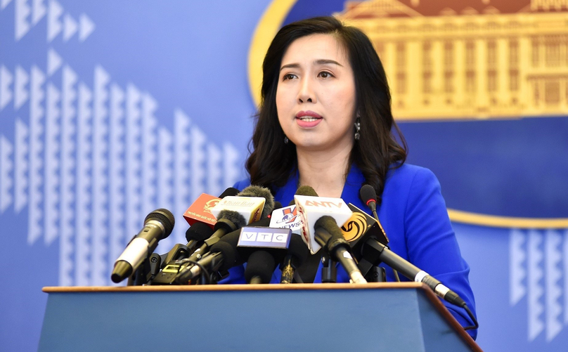 Newly-appointed Deputy Foreign Minister Le Thi Thu Hang. Photo courtesy of Vietnam News Agency.