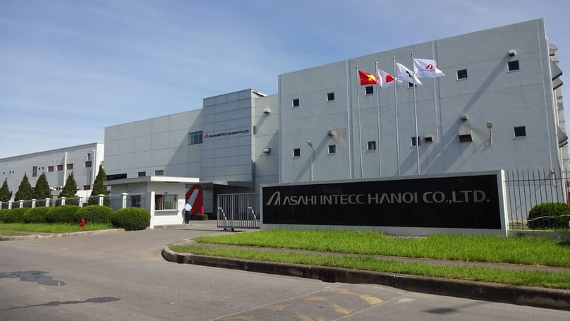 A factory of Asahi Intecc in Hanoi. Photo courtesy of the firm.