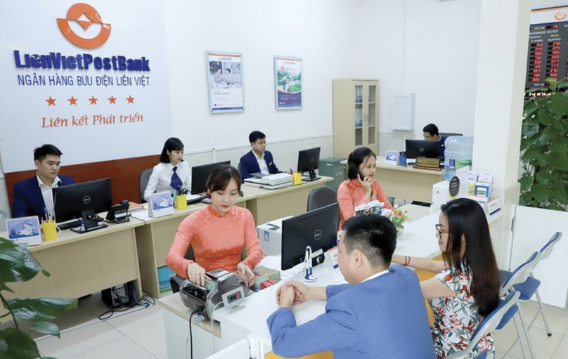 A LienVietPostBank transaction office. Photo courtesy of the bank.