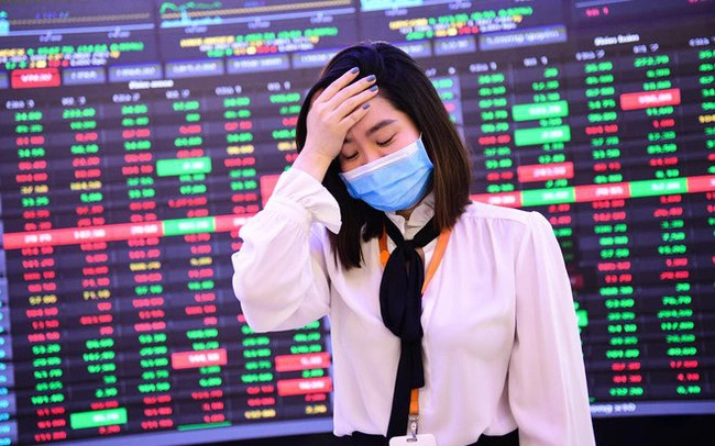 The VN-Idex lost 14.08 points or 1.34% to 1,038.4 on December 19, 2022. Photo courtesy of CafeF.