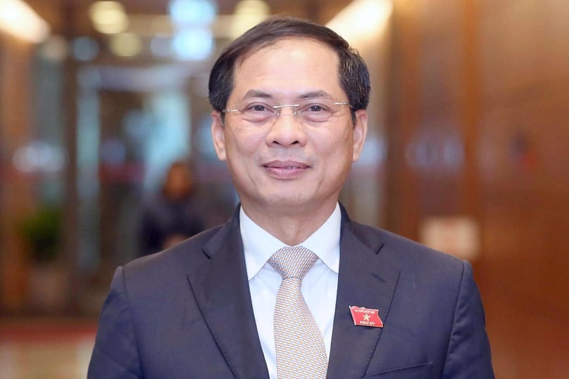 Foreign Minister Bui Thanh Son. Photo courtesy of Vietnamnet newspaper.